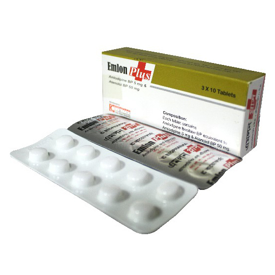 Tablet Emlon Plus 5mg+50mg (30pcs)