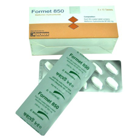 Tablet Formet XR 500mg (50pcs)