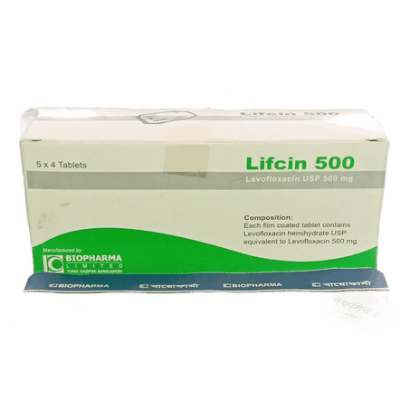 Tablet Lifcin 500mg(20pcs)