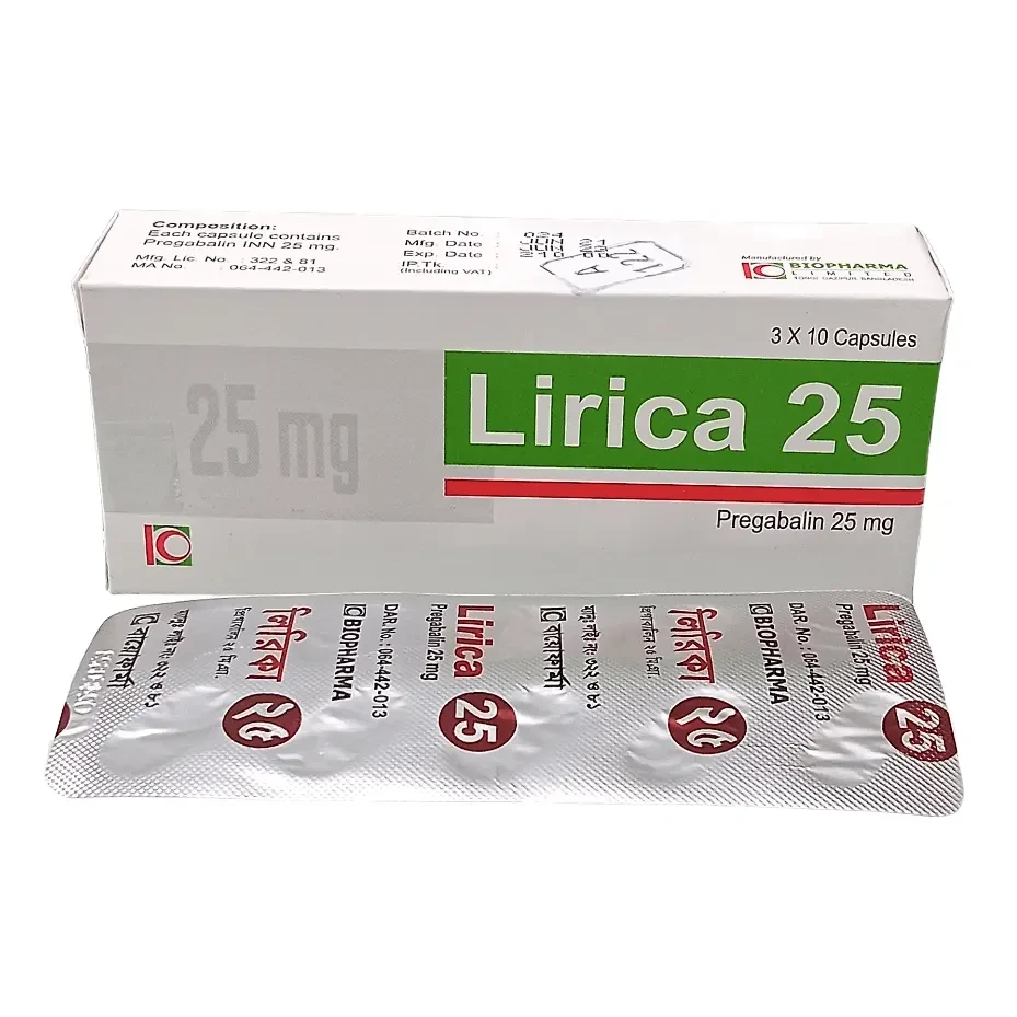 Capsule Lirica 25mg (30pcs)