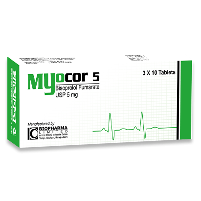 Tablet Myocor 5mg (30pcs)