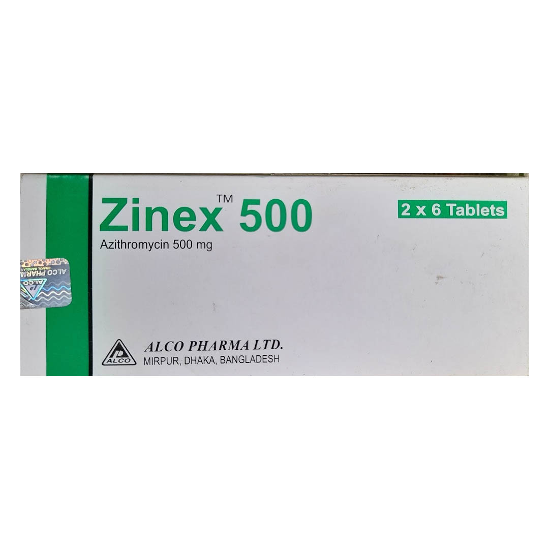 Tablet Zinex 500mg (12pcs)
