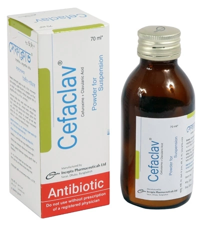 Cefaclav Suspension 70ml