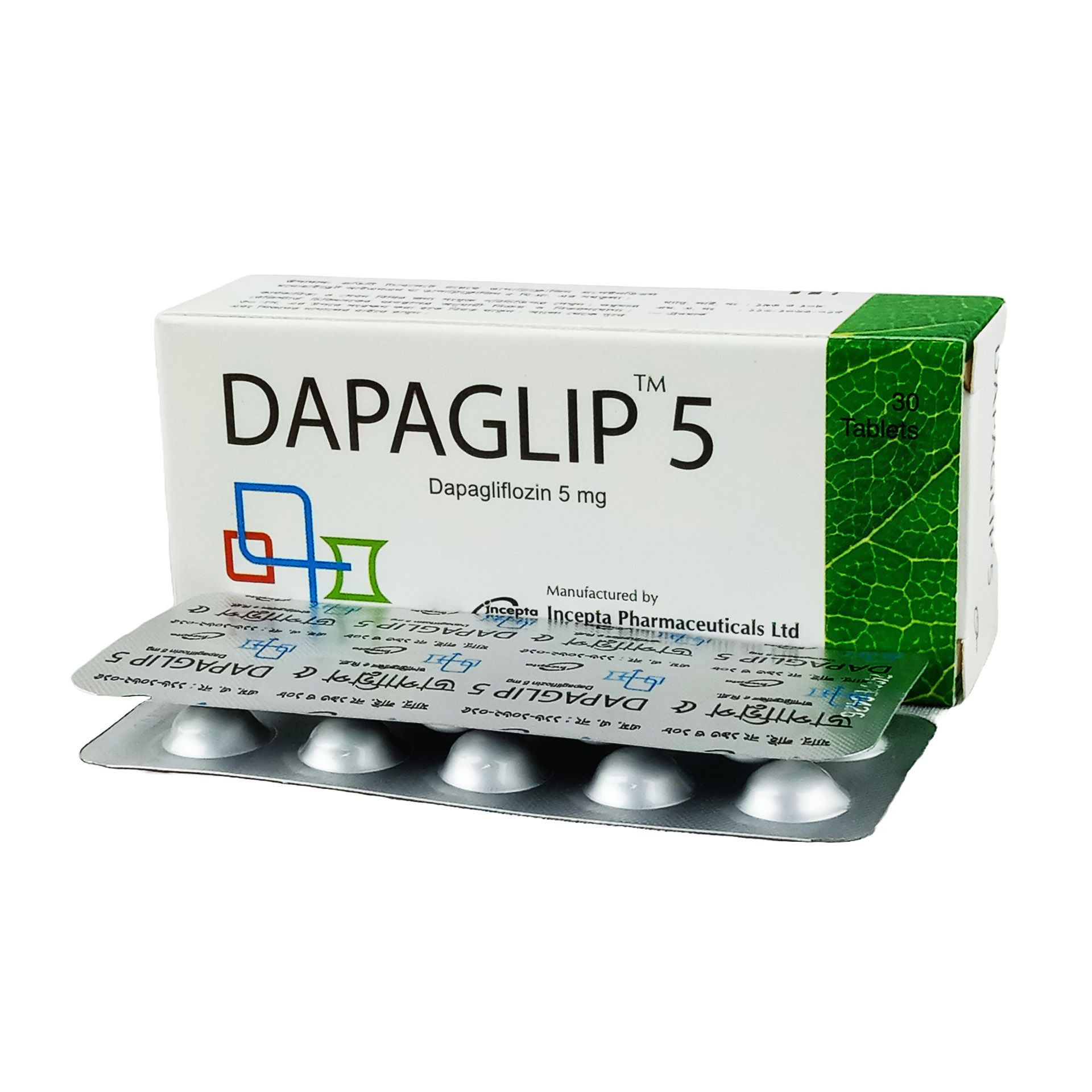 Tablet Dapaglip 5mg (30pcs)