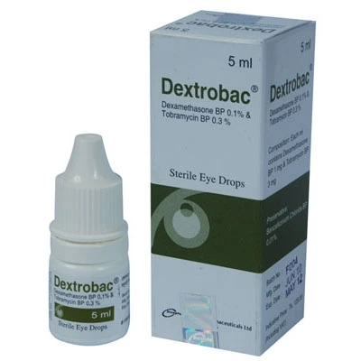 Eye Drop Dextrobac 0.1%+0.3% (5ml)