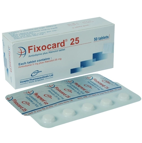 Tablet Fixocard 50mg (50pcs)