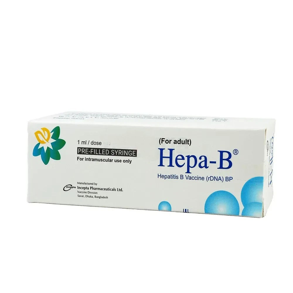 Injection Hepa-B (Adult) 1ml/dose