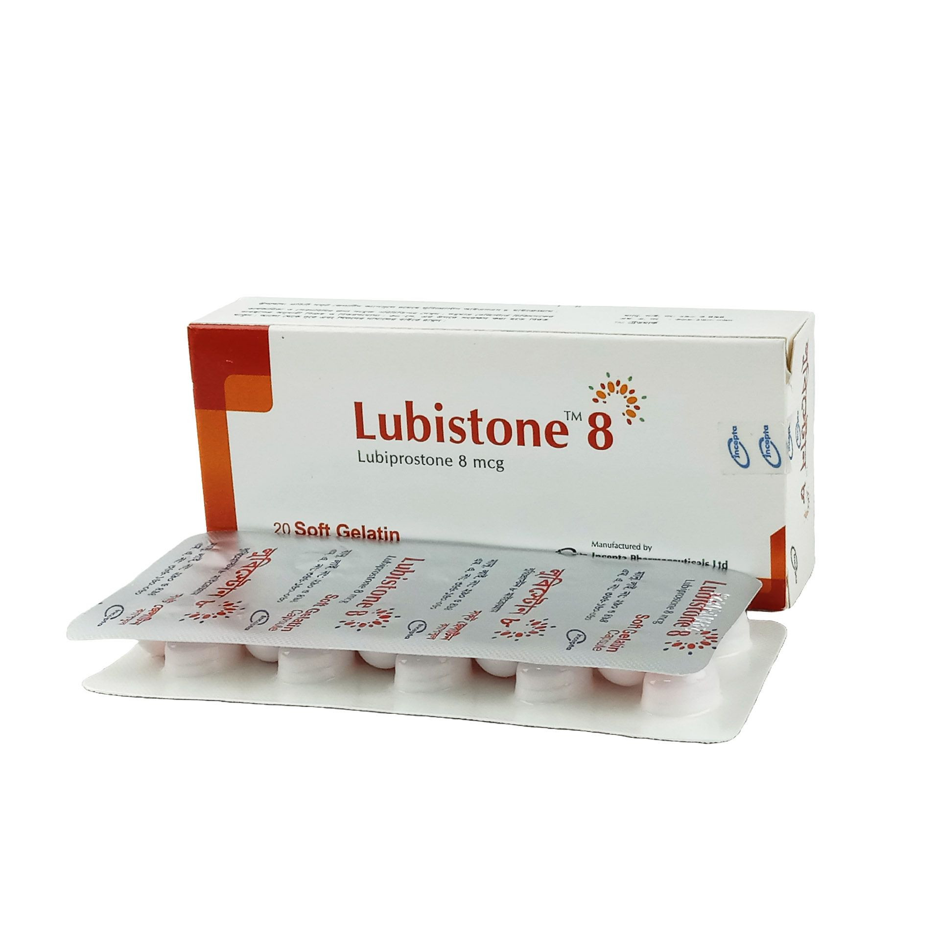 Capsule Lubiston 8mg (20pcs)
