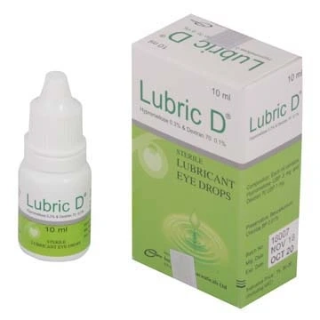 Eye Drop Lubric D 0.1%+0.3% (10ml)