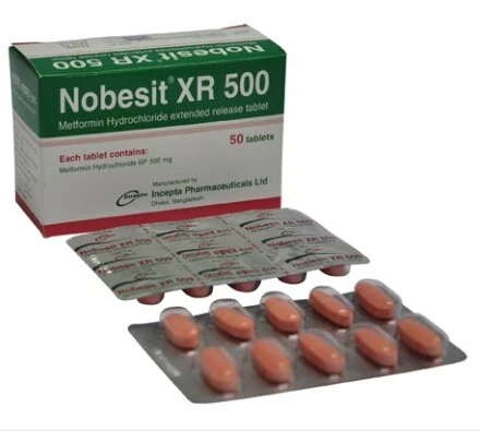 Tablet Nobesit XR 500mg (50pcs)