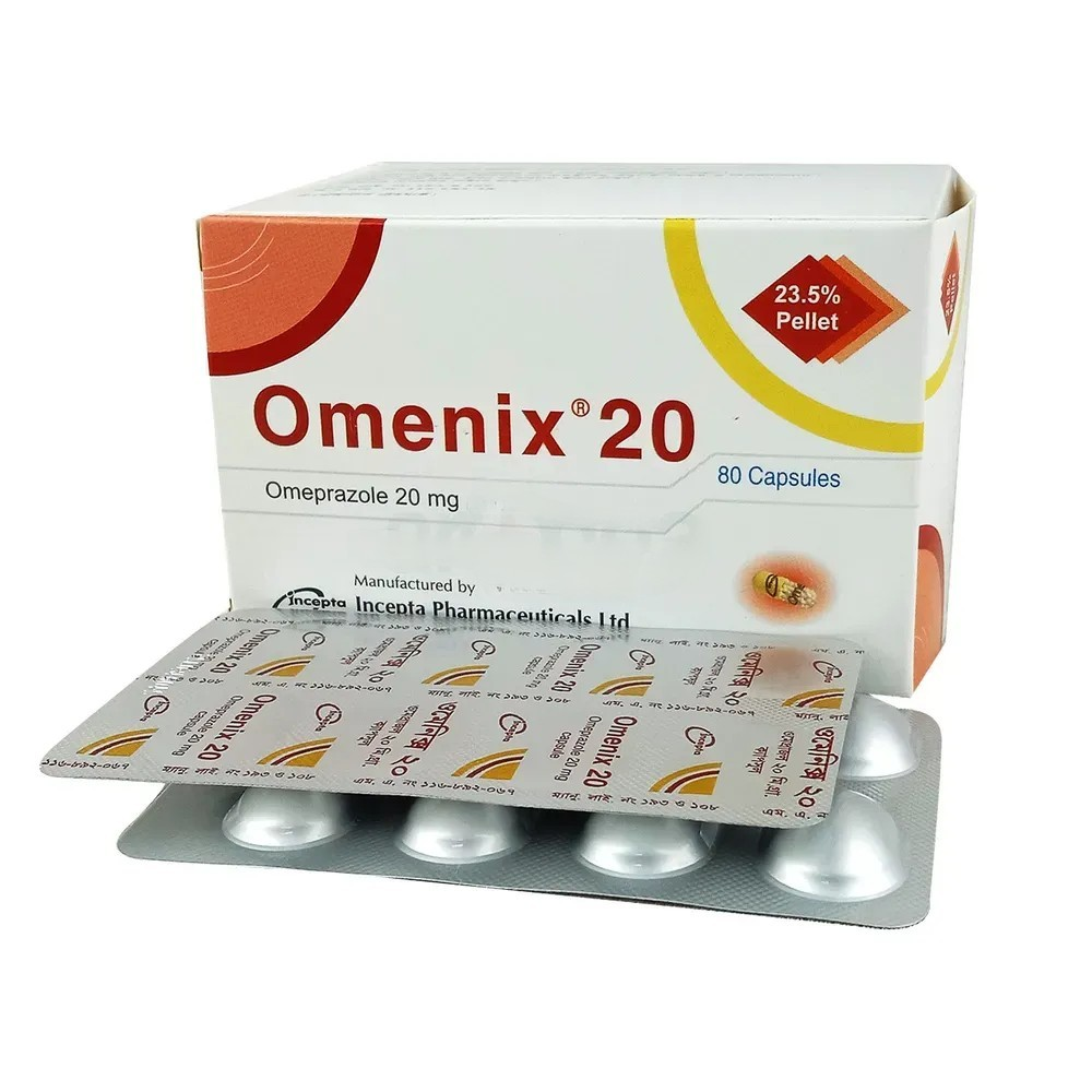Capsule Omenix 20mg (80pcs)