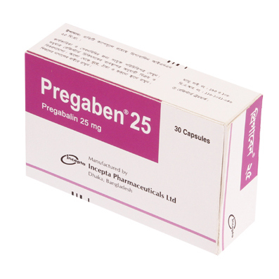 Capsule Pregaben 25mg (30pcs)