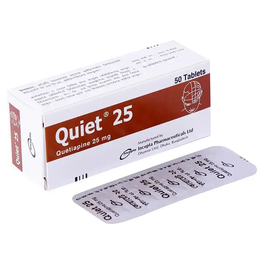 Tablet Quiet 25mg (50pcs)