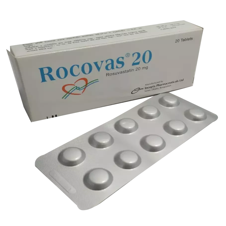 Tablet Rocuvas 20mg (20pcs)