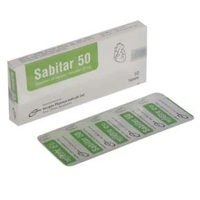 Tablet Sabitar 50mg (30pcs)