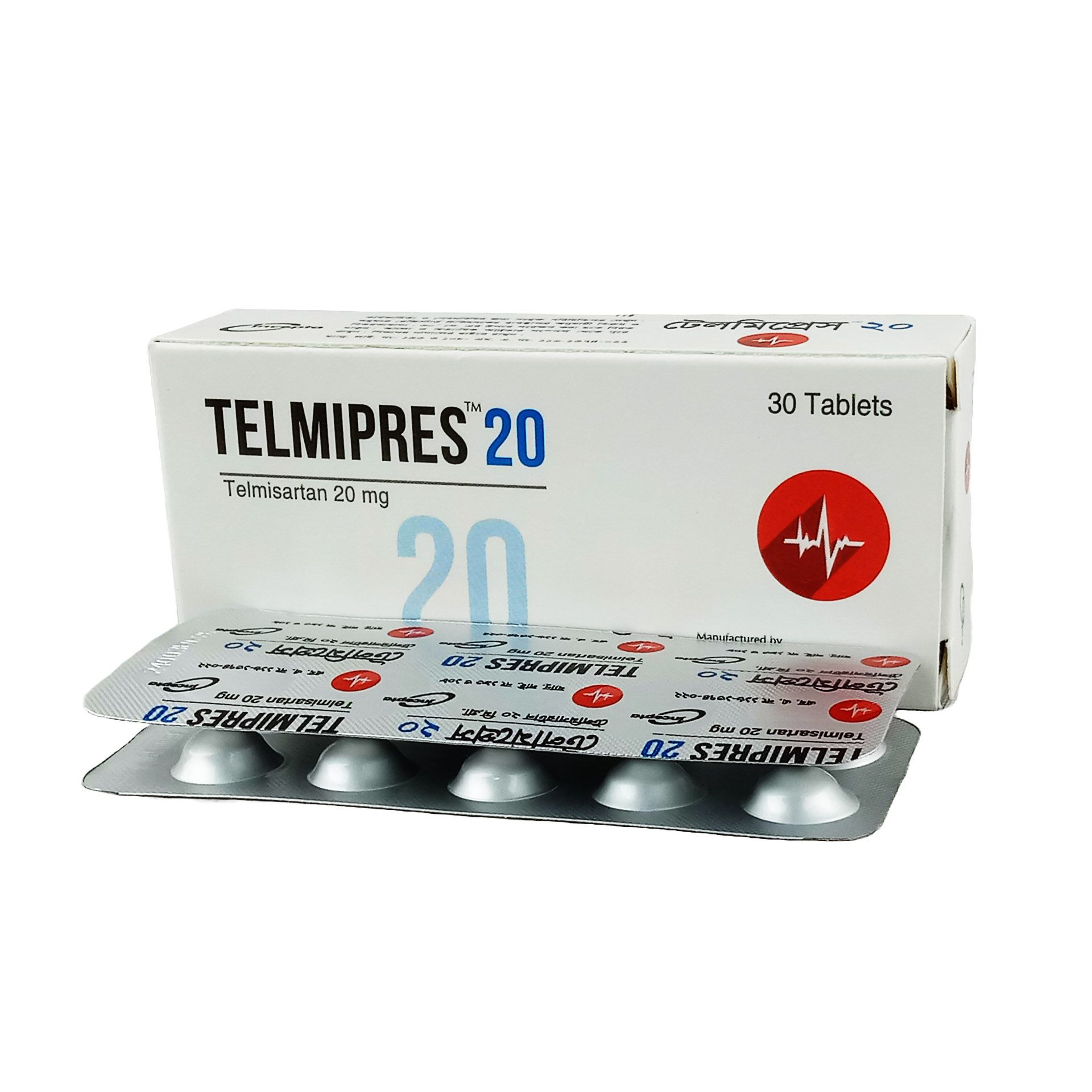 Tablet Telmipres 20mg (30pcs)
