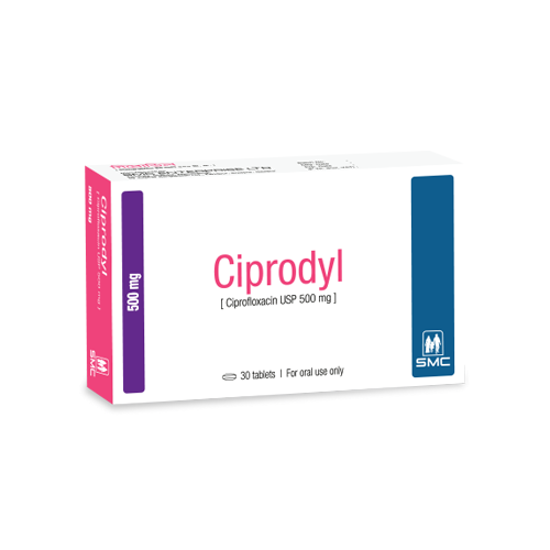 Tablet Ciprodyl 500mg (30pcs)