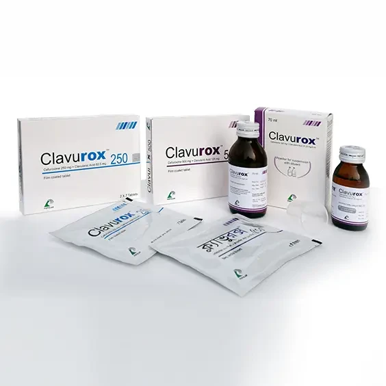 Tablet Clavurox 500mg+125mg (14pcs)