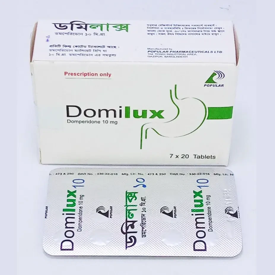 Tablet Domilux 10mg (140 pcs)