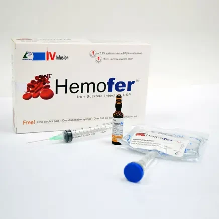 Injection Hemofer 100mg/5 Ml (Ampoule)