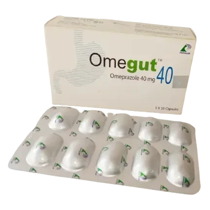 Capsule Omegut 40mg (50pcs)