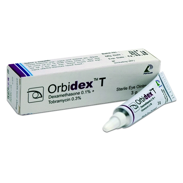 Ointment Orbidex T 0.1%+0.3% (3gm)