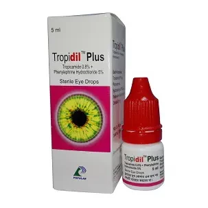 Eye Drop Tropidil Plus 0.8%+5% (5ml)
