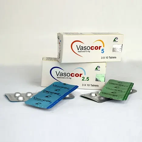 Tablet Vasocor 5mg (30pcs)