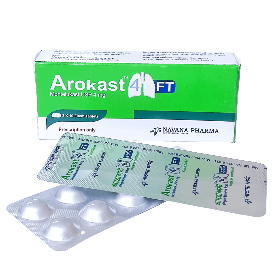 Tablet Arokast FT 4mg (30pcs)
