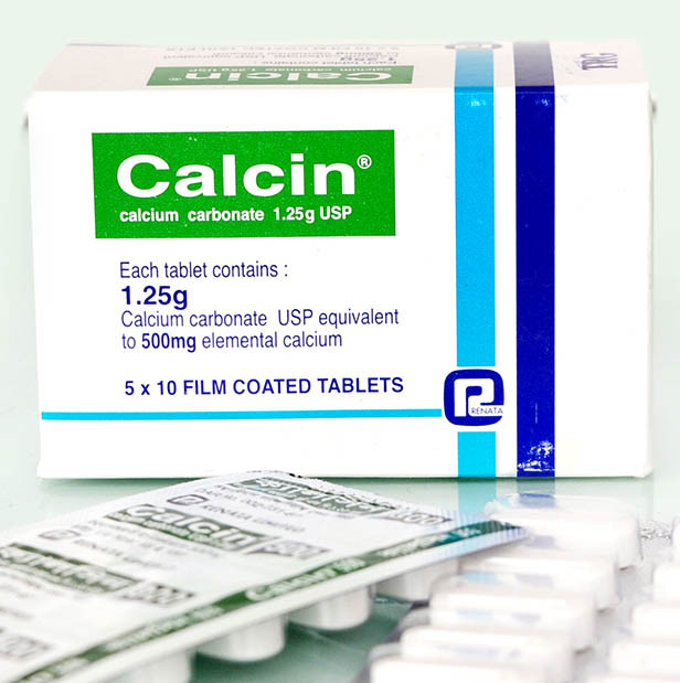 Tablet Calcin 500mg (50pcs)