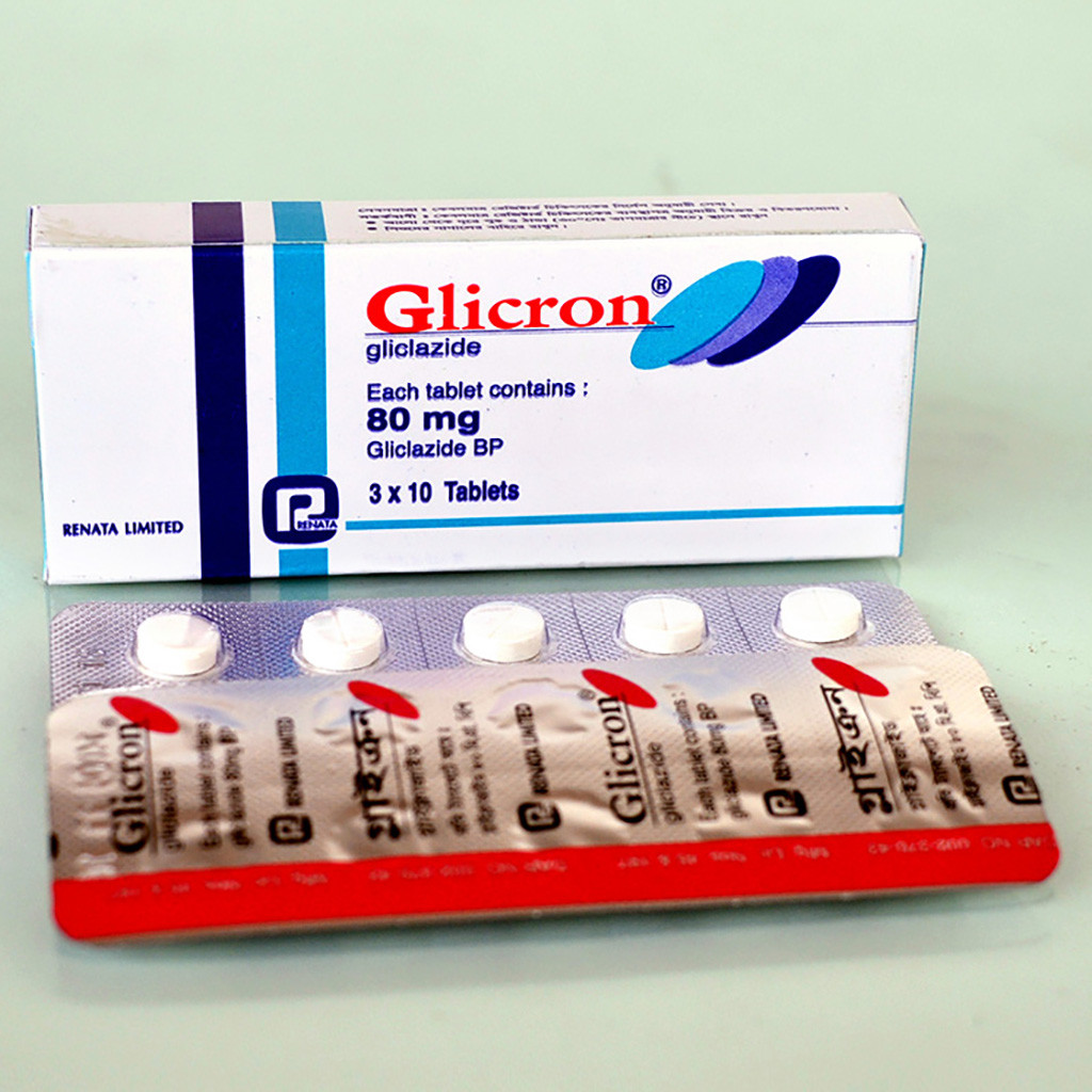 Tablet Glicron 80mg (30pcs)