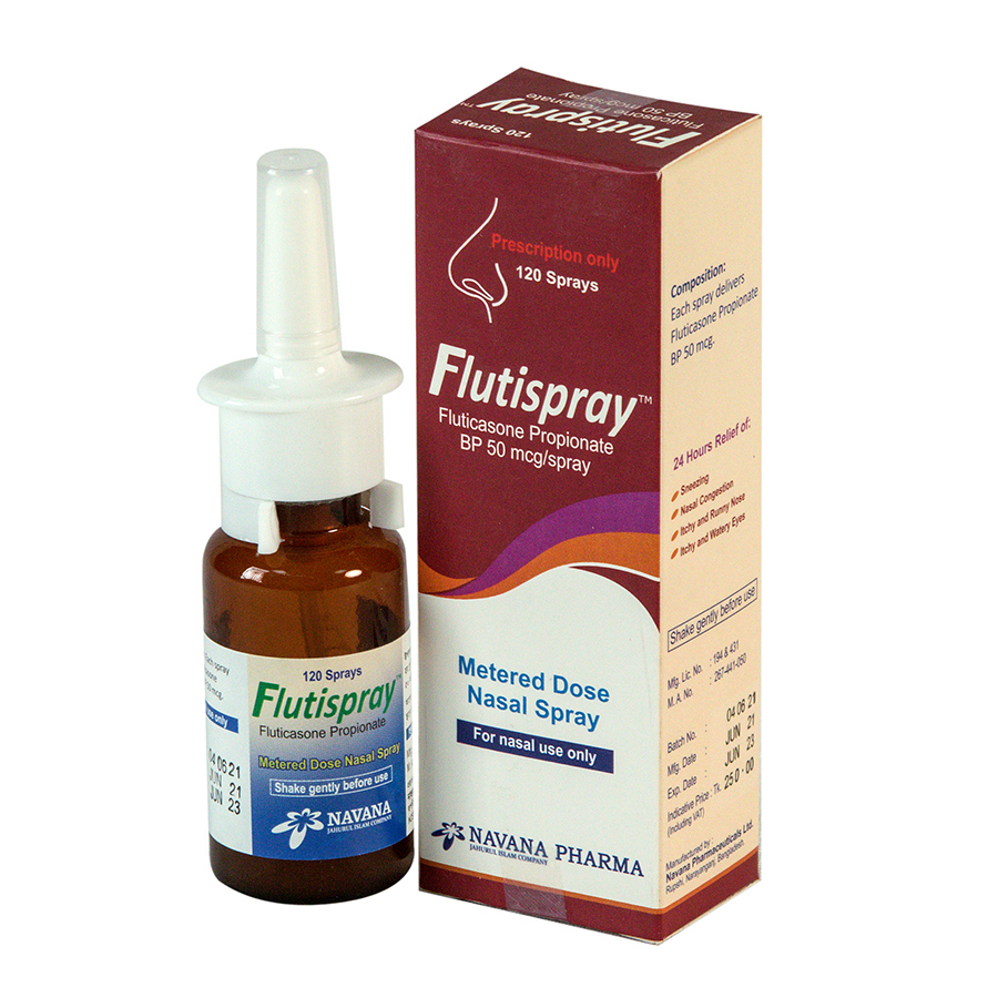 Flutispray Nasal Spray (120 metered)