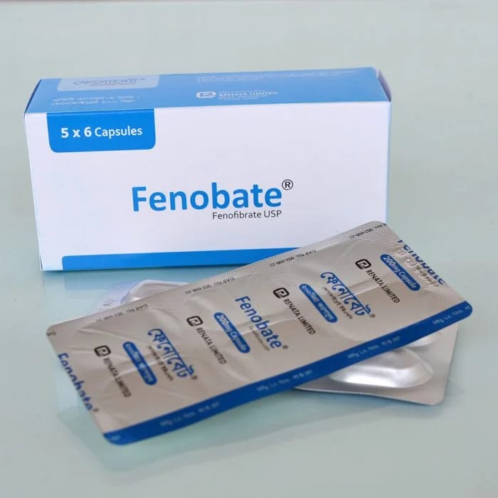 Capsule Fenobate 200mg (30pcs)