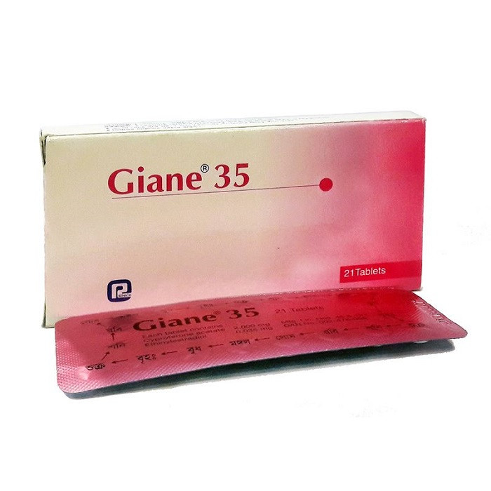 Tablet Giane 2mg+0.035mg (21 Tablet Pack)