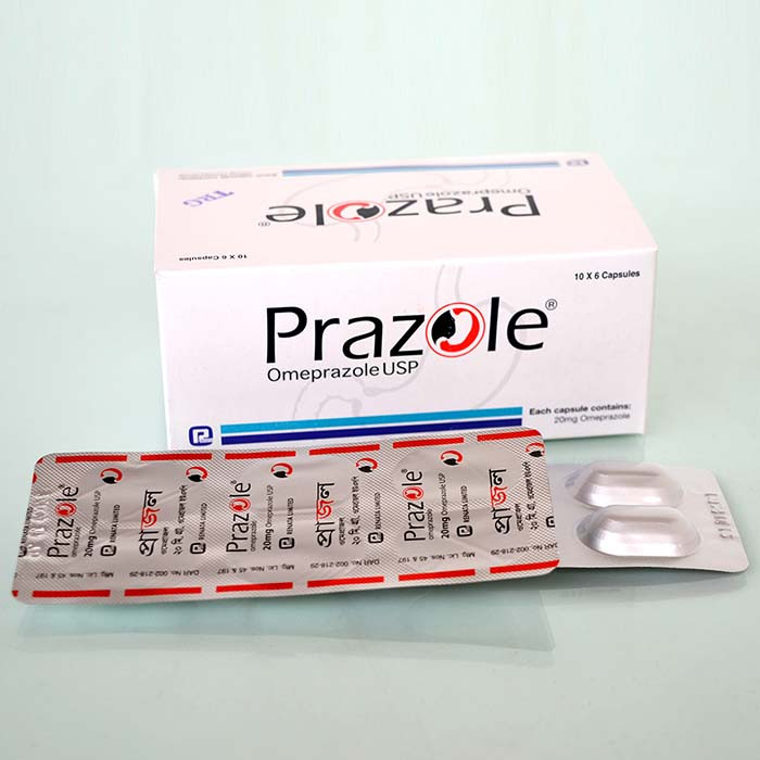 Capsule Prazole 20mg (70pcs)