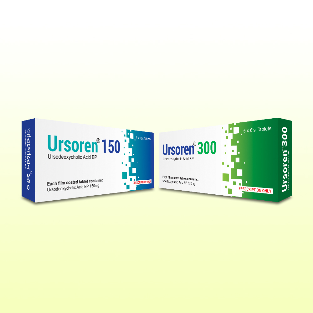 Tablet Ursoren 150mg (30pcs)