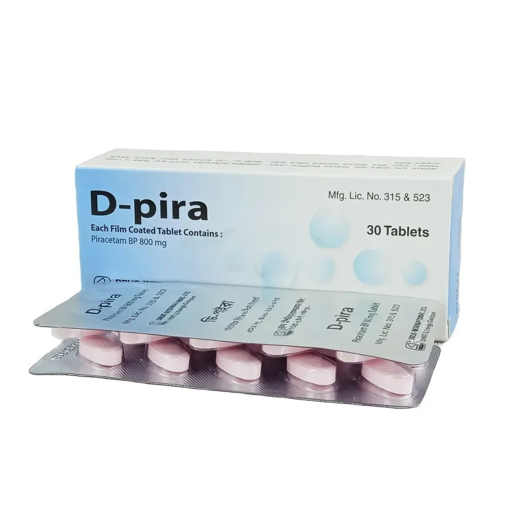 Tablet D-Pira 800mg (30pcs)
