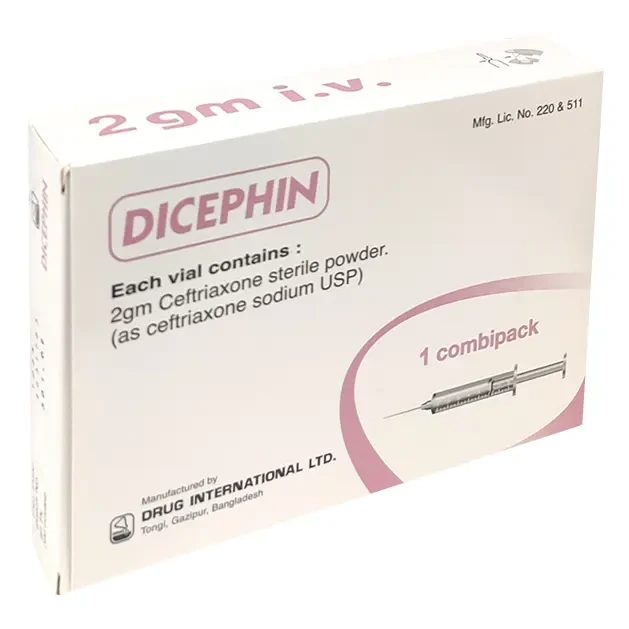 Injection Dicephin 2gm/vail (iv Injection)