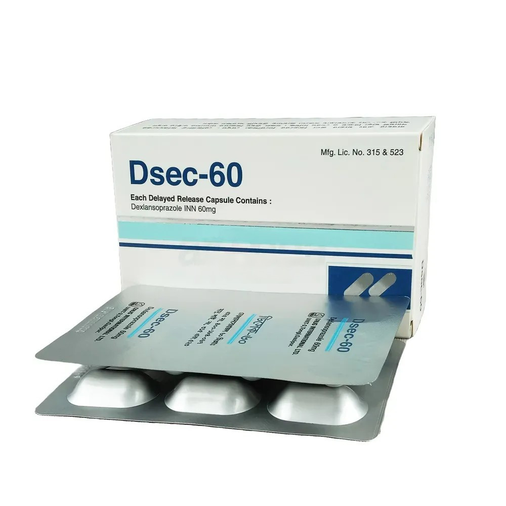 Capsule Dsec 60mg (28pcs)