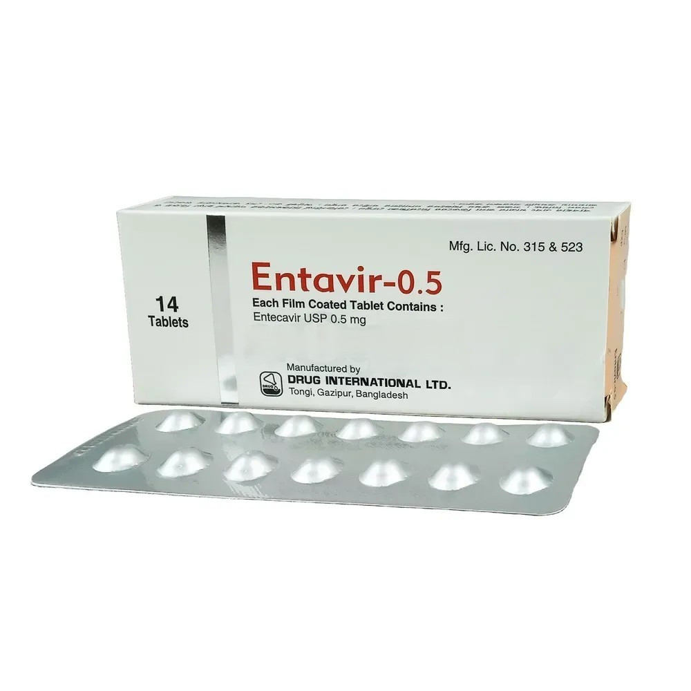 Tablet Entavir 0.5mg (14pcs)