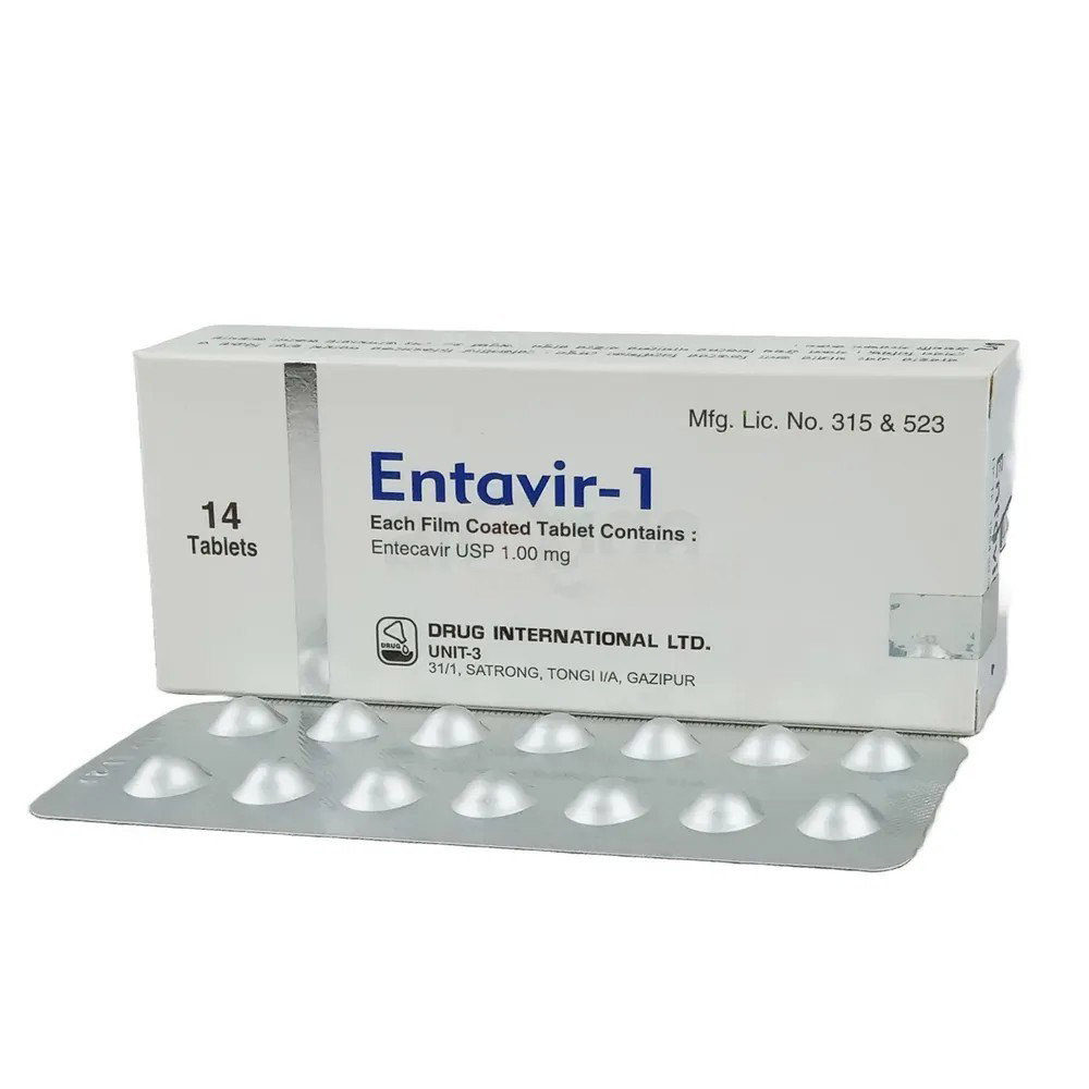 Tablet Entavir 1mg (14pcs)