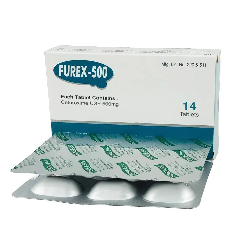 Tablet Furex 500mg (14pcs)