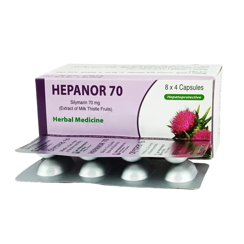 Capsule Hepanor 70mg (32pcs)