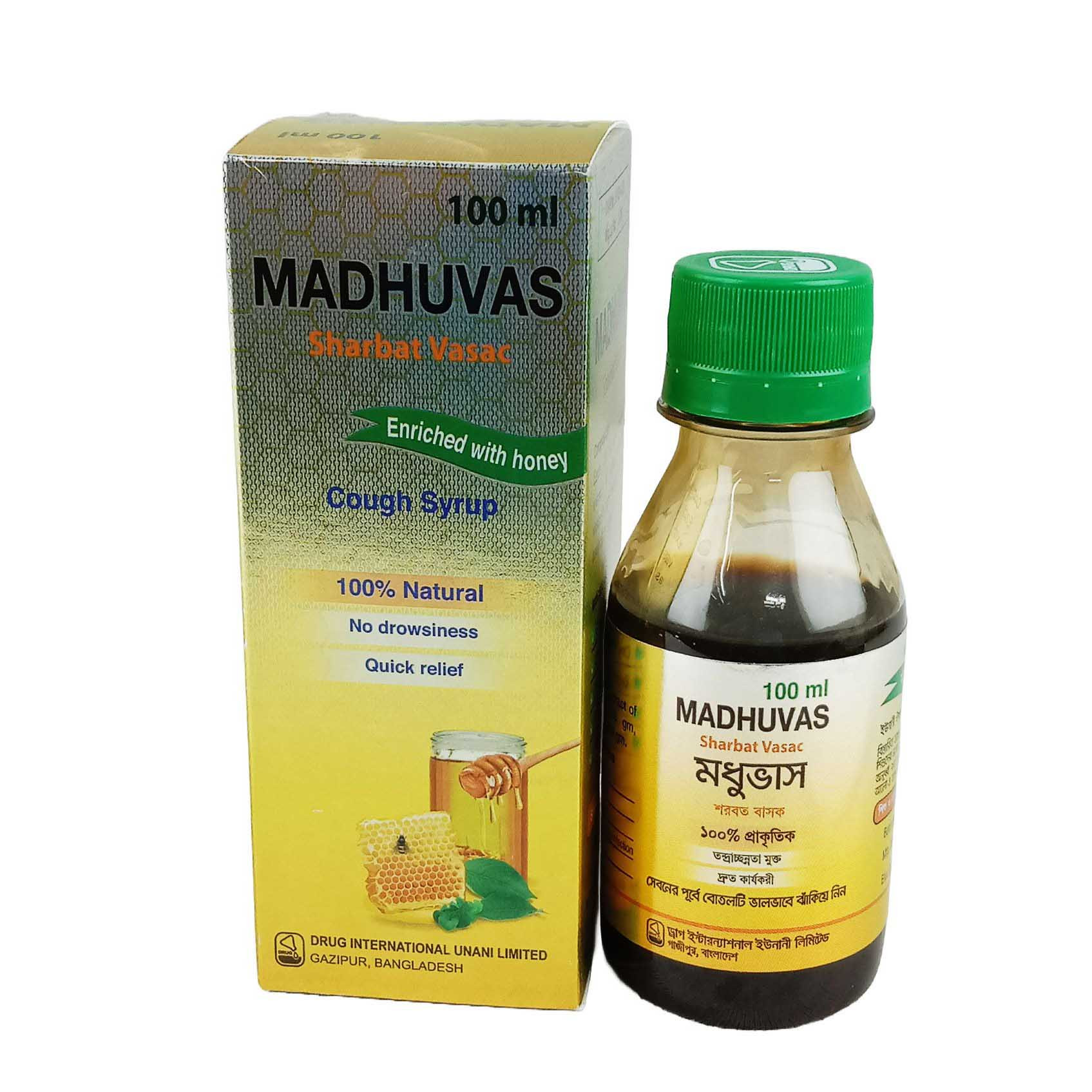 Syrup Modhuvas (100ml)