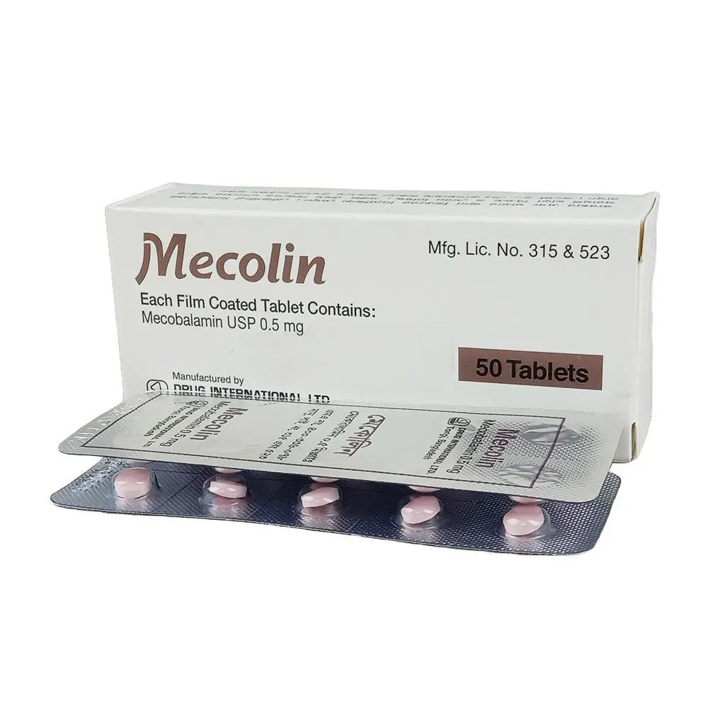 Tablet Mecolin 500mg (50pcs)
