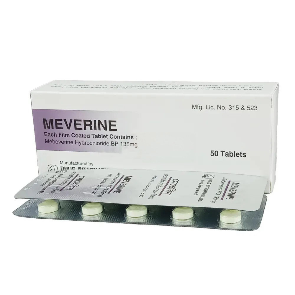 Tablet Meverine 135mg (50pcs)