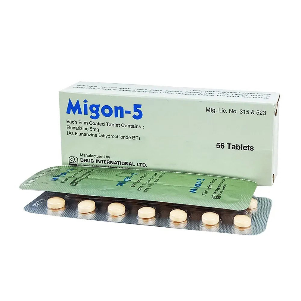 Tablet Migon 5mg (56pcs)