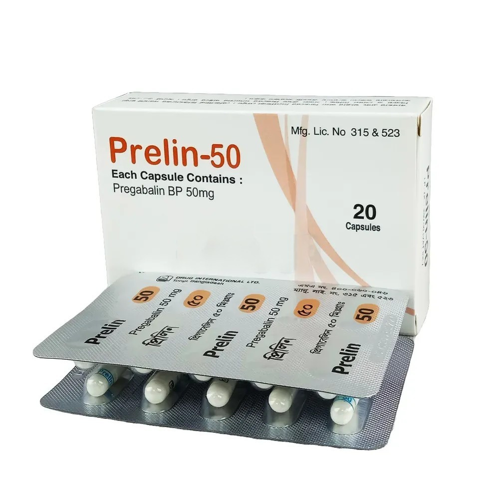 Capsule Prelin 50mg (20pcs)