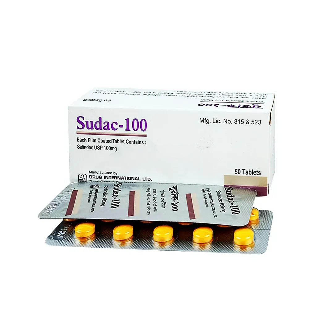 Tablet Sudac 100mg (50pcs)