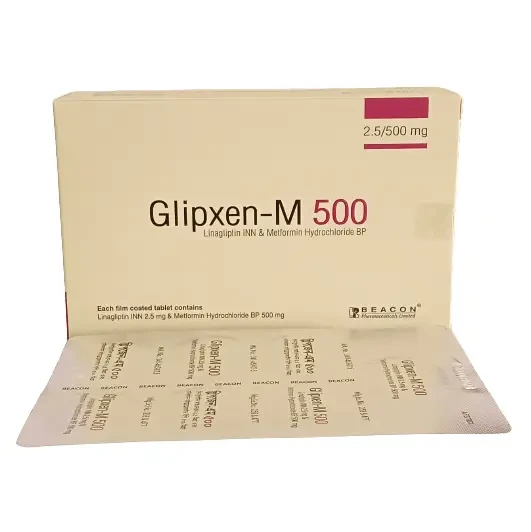 Tablet Glipxen M  2.5mg+500mg (28pcs)